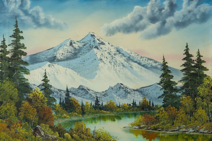 Bob ross american artist