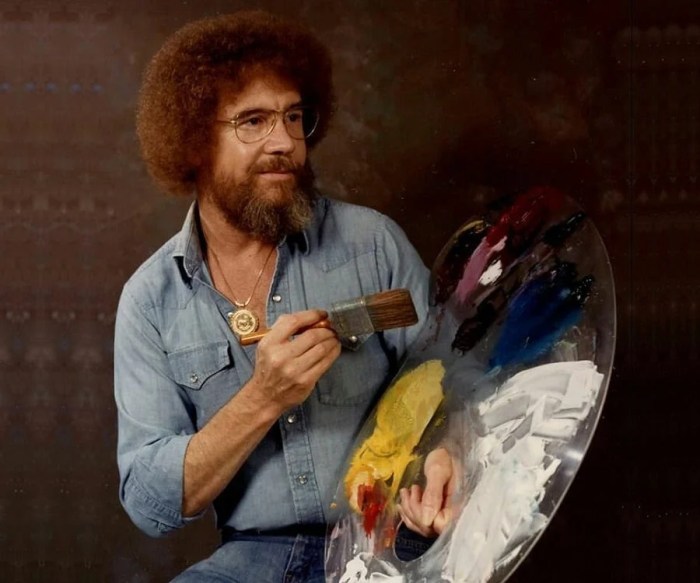 Bob ross american artist