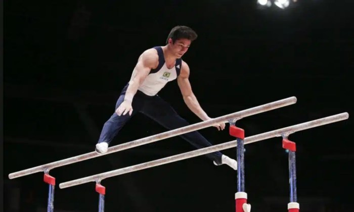 Ginastica artistica barras paralelas