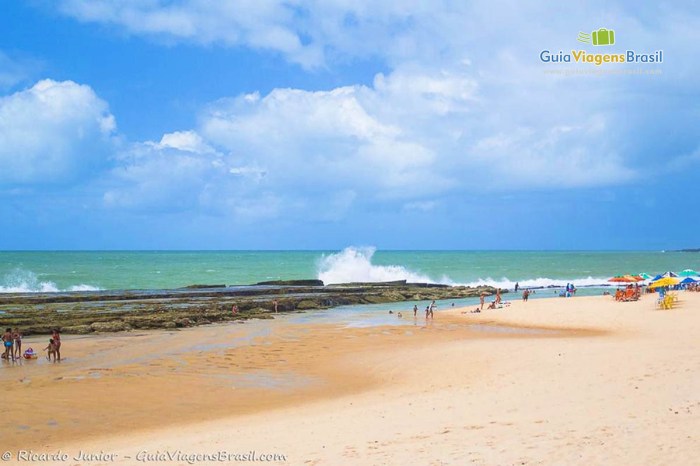 Praia dos artistas em natal