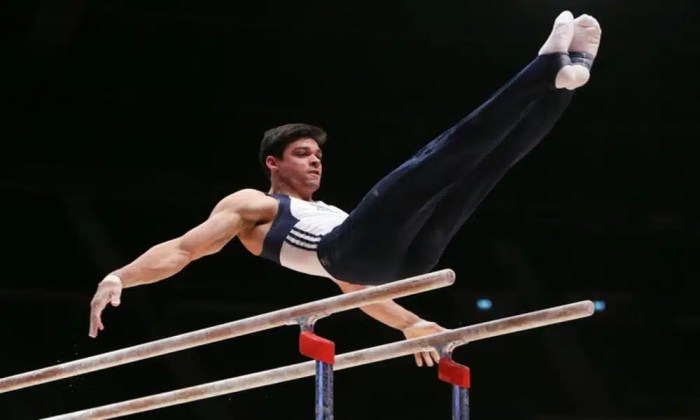 Ginastica artistica barras paralelas