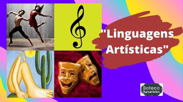 Quais são as linguagens artisticas